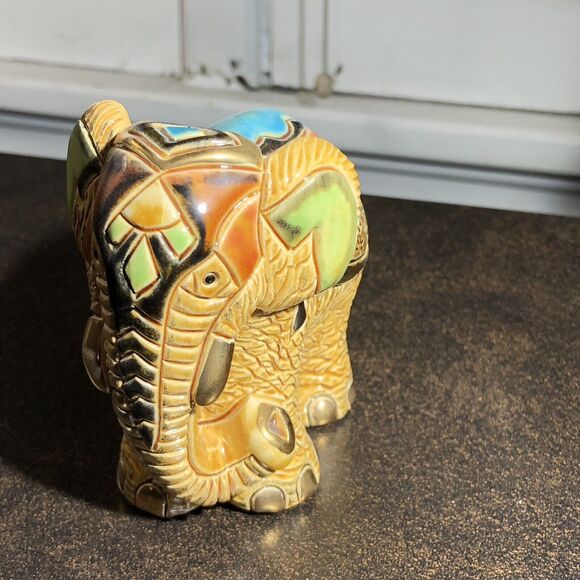 2001 Artesania Rinconada Design Member Elephant Anniversary Collection # 759 - Picture 1 of 8